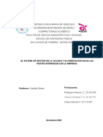 Sistema de gestión de calidad ISO 9001 y partes interesadas