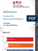 GEE336 ElecCt II Lec06 Oscillator