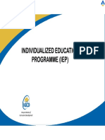 Individualized Education Programme (Iep)