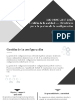 ISO 10007-2017 3ED - Gestión de La Calidad - Directrices para La Gestión de La Configuración