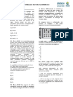 Simulado Enem Razão e Proporção