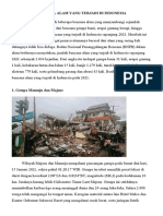 Bencana Alam Yang Terjadi Di Indonesia