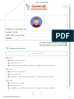 MINSA - Carnet Vacunación