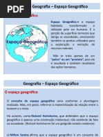 Tema 1 - Espaço Geografico