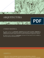 Arquitectura Codigo de Ética