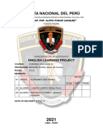 Policía Nacional Del Perú: English Learning Project