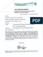 AUTORIZACION SANITARIA DE AGUAS RESIDUALES