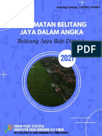 Kecamatan Belitang Jaya Dalam Angka 2021