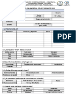 Ficha de Diagnostico Al Estudiante 2022