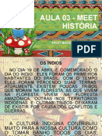 Aula sobre os índios brasileiros