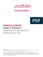 Language Arts Curriculum: Grade 3: Module 3