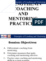Strengthening Coaching and Mentoring Practices
