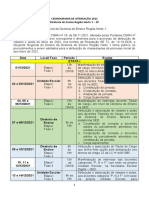 Cronograma de Atribuio 2022