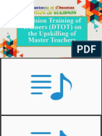 Upskilling For Master Teachers