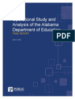 PCG's study of the Alabama State Department of Education - March 13, 2020
