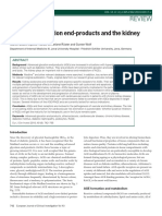 AGEs and the Kidney: Role in Pathogenesis of Vascular and Renal Disease