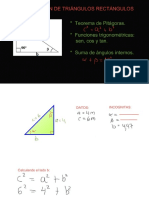 Resolución de Triángulos Rectángulos