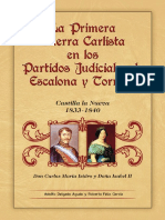 La I Guerra Carlista en Los Partidos Judiciales de Escalona y Torrijos