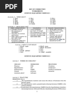 SCIENCE 10 QUARTER 2 KEY OF CORRECTION (1)