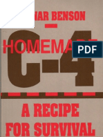 (Ebook - Weapons &amp Explosives) Homemade C4 - A Recipe For Survival - Ragnar Benson (Paladin Press)