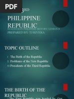 The Third Philippine Republic