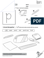 Encil - Encil Case: Phonics 1 Letter Formation