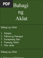 Mga Bahagi NG Libro | PDF