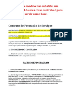 13 - Modelo de Contrato