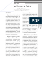 El Socialismo Fidelista de Chavez. Ramón. J. Velásquez.