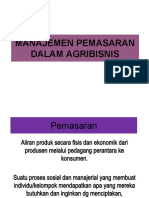 Manajemen Pemasaran Dalam Agribisnis