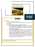 A SPECIFIC HEAT Crime Scene Investigation G10 Group 1-1