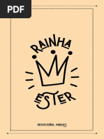 (1) DEVOCIONAL ESTER - MARIAS