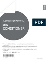 INSTALLATION MANUAL FOR FLOOR STANDING AIR CONDITIONER