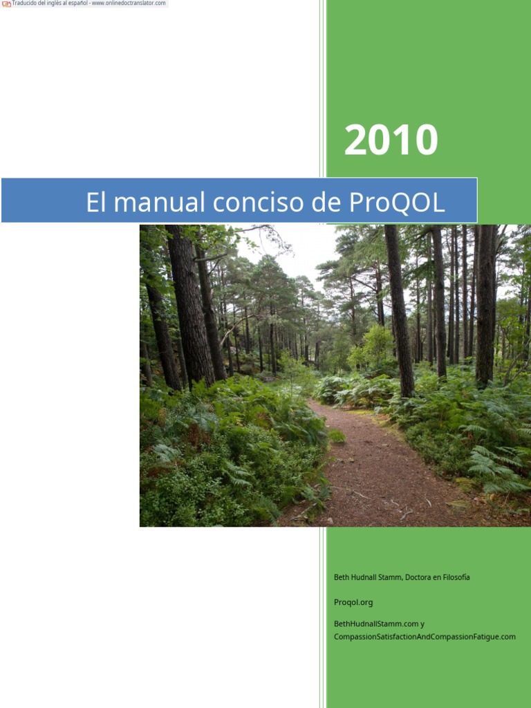 ProQOL Manual En.es PDF