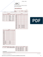 Horario Upc