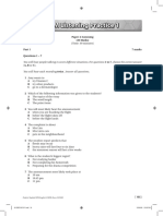 SPM Listening Practice 1