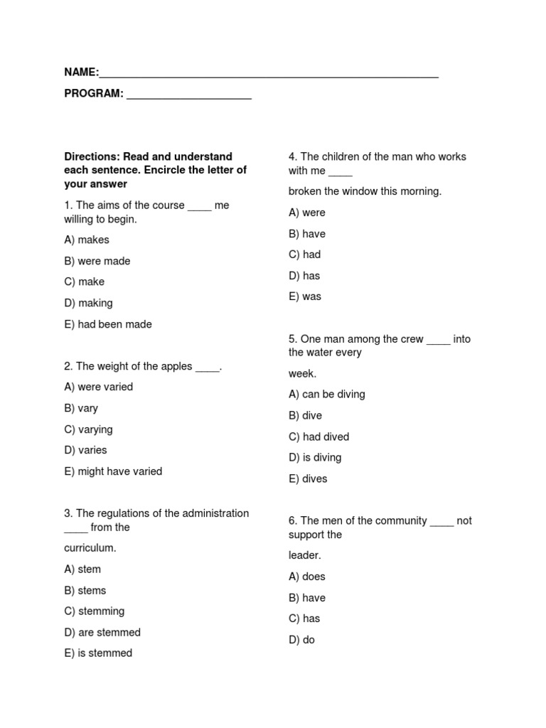 English Mastery Grammar Pdf