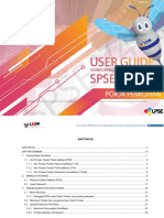 User Guide SPSE v4.5 Pokja Pemilihan - Tender Konstruksi (Januari 2022)