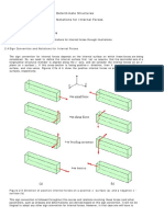 Module 2: Analysis of Statically Determinate Structures Lecture 4: Sign Convention and Notations For Internal Forces