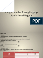 2.Pengertian Dan Ruang Lingkup Adminsitrasi Negara