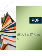 Excel Database - Pivot Table