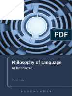 Philosophy of Language An Introduction