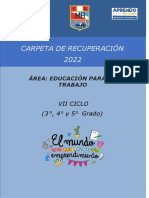 Carpeta de Recuperación Ept Vii 2022