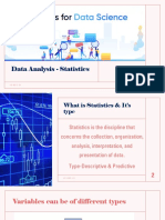 Data Analysis - Statistics