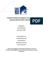 Analytical Method Development and Validation of Pharmaceutical Products Using HPLC (PDFDrive)
