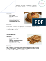 Recetas para Desayunos Y Platos Fuertes: Pancakes de Avena