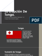 Erupcion de Tonga