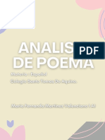 Analisis de Poema