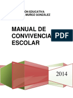 Manual de Convivencia Escolar: Institución Educativa Josefina Muñoz González