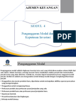 4.Ppt Modul 4 Penganggaran Modal Dan Kep Investasi